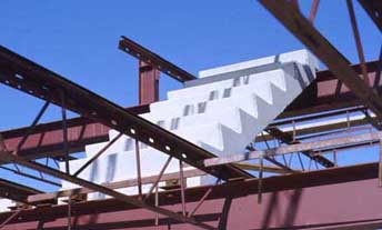 High rise pre-cast concrete steps 