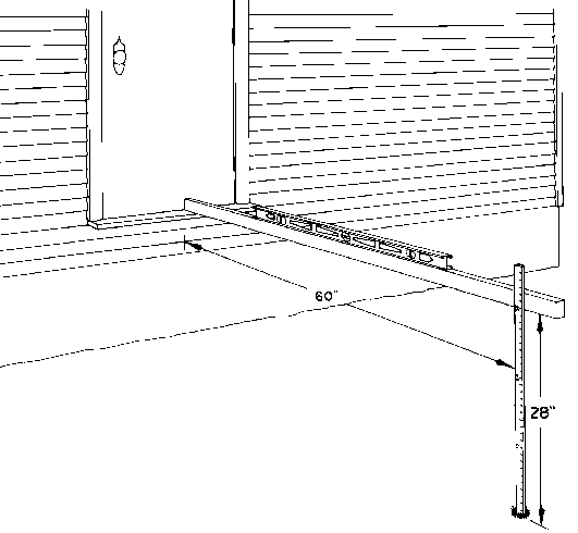 Shawnee Pre-cast Concrete Step Measurement Chart